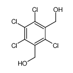 [2,3,4,6-tetrachloro-5-(hydroxymethyl)phenyl]methanol结构式