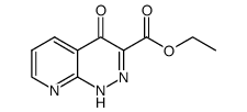 ethyl 4-oxo-1,4-dihydropyrido[2,3-c]pyridazine-3-carboxylate Structure