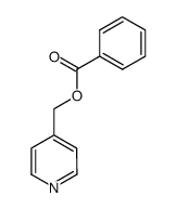 4-pyridylmethyl benzoate Structure