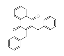 2,3-bis(phenylmethyl)-1,4-Naphthalenedione结构式