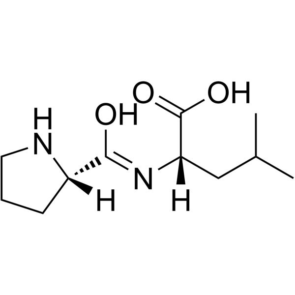 H-Pro-Leu-OH Structure