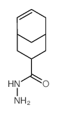 Bicyclo[3.3.1]non-6-ene-3-carboxylicacid, hydrazide, endo-(9CI)结构式