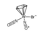 (η5-C5H5)W(NO)2Br结构式