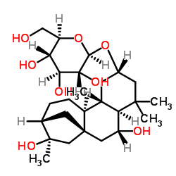 大叶凤尾蕨甙C结构式