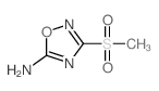 3-(Methylsulfonyl)-1,2,4-oxadiazol-5(2H)-imine结构式