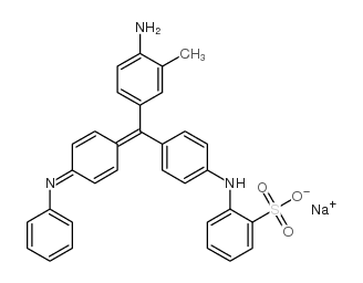 碱蓝4B结构式