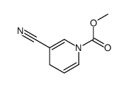 methyl 3-cyano-4H-pyridine-1-carboxylate Structure