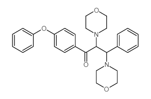 2,3-dimorpholin-4-yl-1-(4-phenoxyphenyl)-3-phenyl-propan-1-one picture