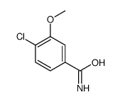 4-chloro-3-methoxybenzamide Structure