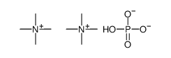 hydrogen phosphate,tetramethylazanium Structure