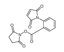 (2,5-dioxopyrrolidin-1-yl) 2-(2,5-dioxopyrrol-1-yl)benzoate Structure