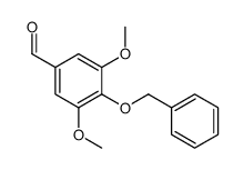 4-(Benzyloxy)-3,5-dimethoxybenzaldehyde Structure