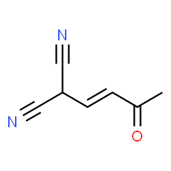 Propanedinitrile, (3-oxo-1-butenyl)- (9CI)结构式