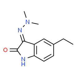 1H-Indole-2,3-dione,5-ethyl-,3-(dimethylhydrazone)(9CI) picture