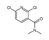 N,N-dimethyl-2,6-dichloronicotinamide结构式