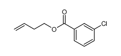 3-butenyl m-chlorobenzoate Structure