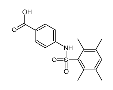 4-([(2,3,5,6-TETRAMETHYLPHENYL)SULFONYL]AMINO)BENZOIC ACID picture