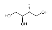 (2R,3R)-1,2,4-trihydroxy-3-methyl-butane Structure