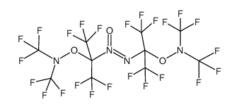 azoxy[perfluoro(1,1,3-trimethyl-2-aza-2-oxobutane)] Structure