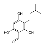 Benzaldehyde, 2,4,6-trihydroxy-3-isoamyl- (4CI) Structure