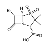 (2S,5R,6S)-6β-bromo-3,3-dimethyl-7-oxo-4-thia-1-azabicyclo[3.2.0]heptane-2-carboxylic acid,S,S-dioxide picture