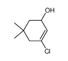 1-chloro-3-hydroxy-5,5-dimethylcyclohexene结构式