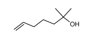 1,1-dimethyl-5-hexenyl alcohol结构式