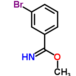 Methyl 3-bromobenzenecarboximidate Structure