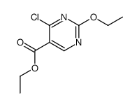 ethyl 4-chloro-2-ethoxypyrimidine-5-carboxylate Structure