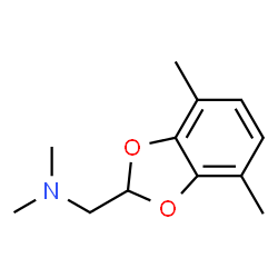 1,3-Benzodioxole-2-methylamine,N,N,4,7-tetramethyl-(8CI) Structure