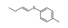 4-methylphenyl but-1-enyl sulfide结构式