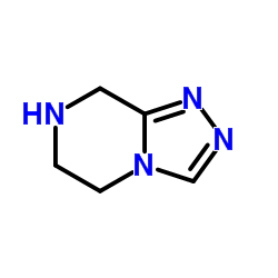 5,6,7,8-tetrahydro[1,2,4]triazolo[4,3-a]pyrazine structure