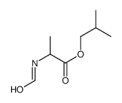 isobutyl N-formyl-DL-alaninate Structure