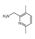 (3,6-dimethylpyridin-2-yl)methanamine结构式