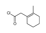 (2-methyl-cyclohex-1-enyl)-acetyl chloride结构式