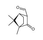 (1R)-3-formyl-camphor Structure