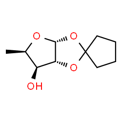 -alpha--D-Xylofuranose,1,2-O-cyclopentylidene-5-deoxy-(9CI) Structure