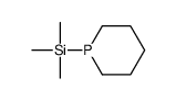 trimethyl(phosphinan-1-yl)silane结构式