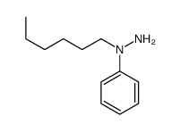 1-hexyl-1-phenylhydrazine结构式