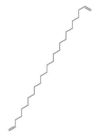 pentacosa-1,24-diene Structure