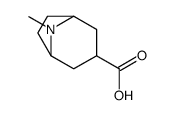 8-Methyl-8-azabicyclo[3.2.1]octane-3-carboxylic acid Structure