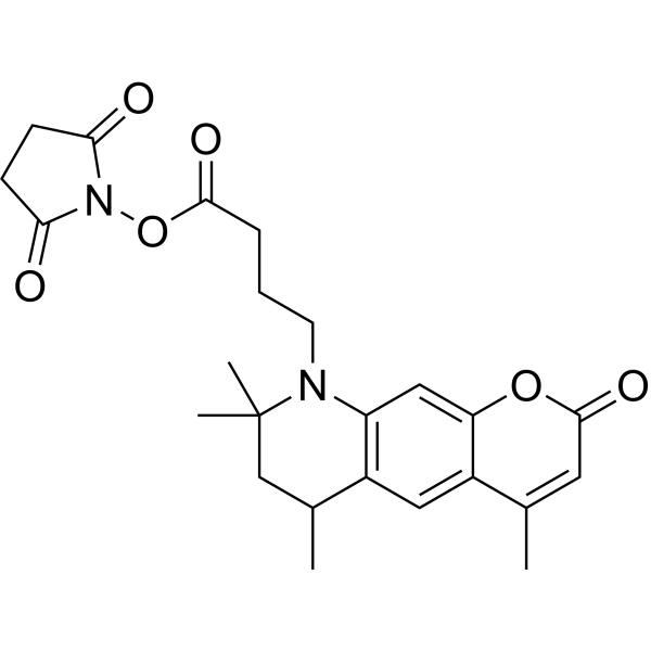 ATTO 390 NHS ester Structure