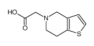 2-(6,7-二氢噻吩并[3,2-c]吡啶-5(4H)-基)乙酸图片