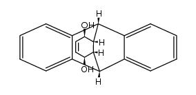 1,4-dihydroxy-1β,4β,4aβ,9α,9aβ,10α-hexahydro-9,10[1',2']benzenoanthracene Structure