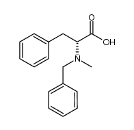 N-benzyl,N-methyl-D-phenylalanine结构式