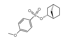 exo-2-Norbornyl-p-methoxybenzosulfonat结构式