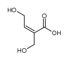 cis,trans-4-hydroxy-2-hydroxymethyl-2-butenoic acid结构式