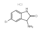 3-amino-5-bromoindolin-2-one hydrochloride Structure