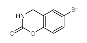 6-溴-3,4-二氢苯并[e][1,3]噁嗪-2-酮结构式