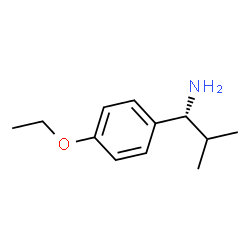 (1R)-1-(4-ETHOXYPHENYL)-2-METHYLPROPYLAMINE Structure